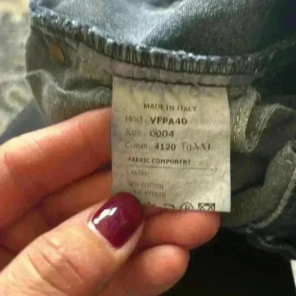 Young Versace Womens Jeans Straight Leg Low Rise  Denim Medium Wash Blue - Picture 7 of 8